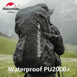 NATUREHIKE Sneaking 2.0: Wodoodporny i odblaskowy pokrowiec na plecak do wędrówek pieszych i nie tylko